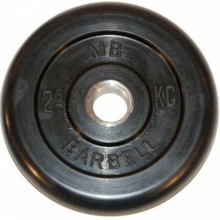 Barbell диски 2,5 кг 26 мм (MB-PltB26-2,5)