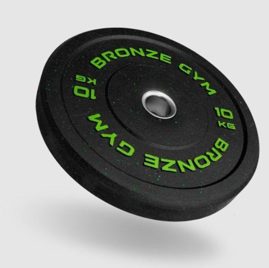 Bronze Gym Диск бамперный 10кг д50 (BG-BMP-10)