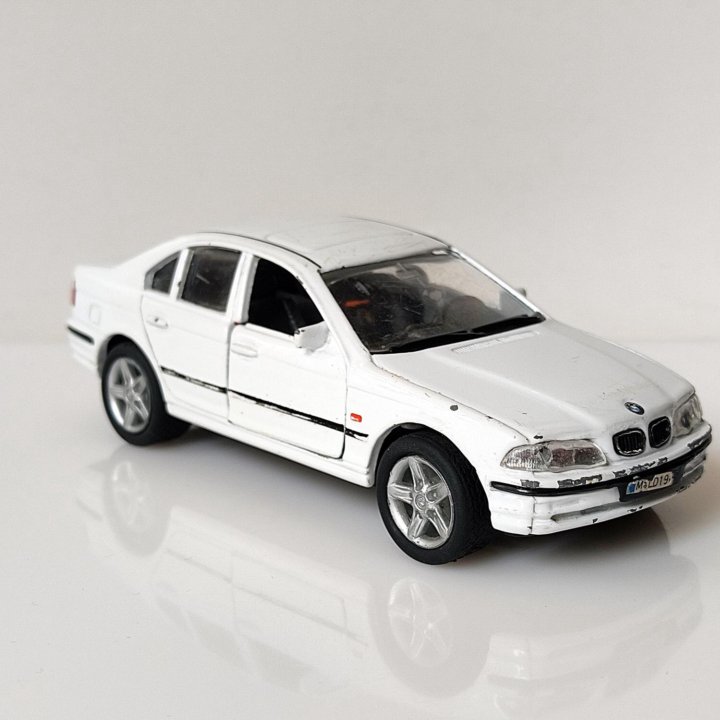 BMW 328i Welly модель машинка