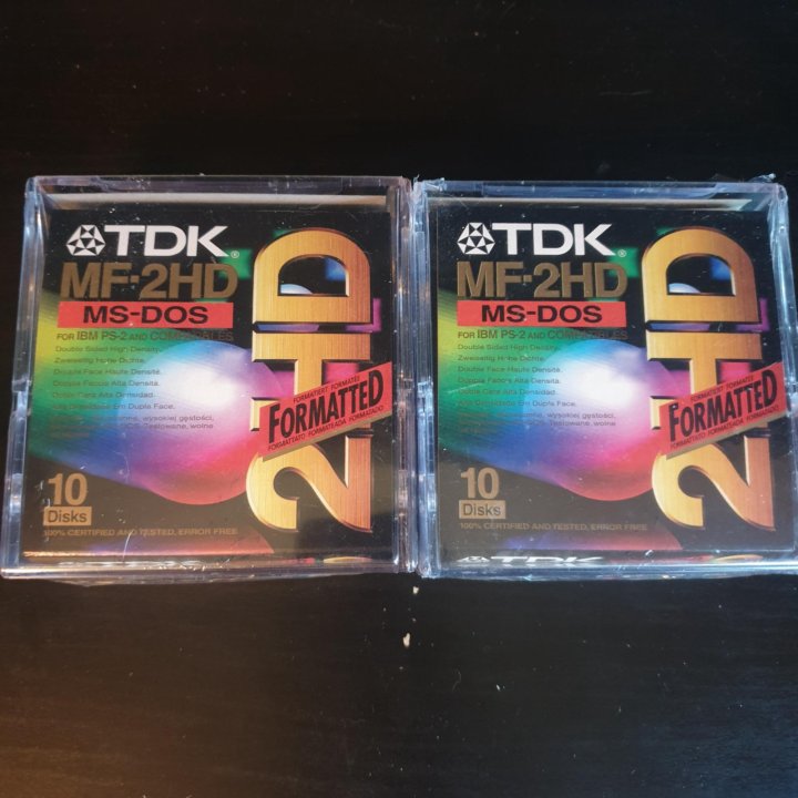 Дискеты TDK MF-2HD MS-DOS