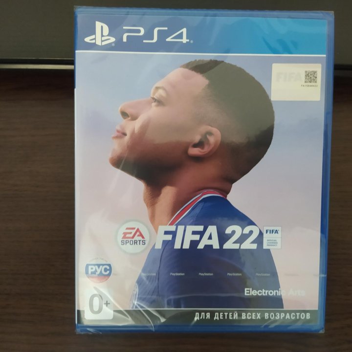 Fifa 22 ps4 в заводской пленке. Запечатанный.