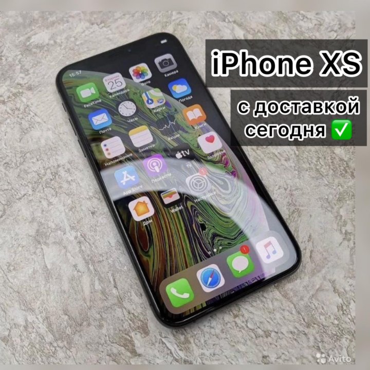 iPhone XS (64gb), black. Гарантия