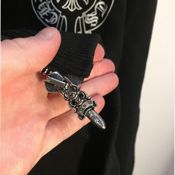 Chrome Hearts худи на молнии