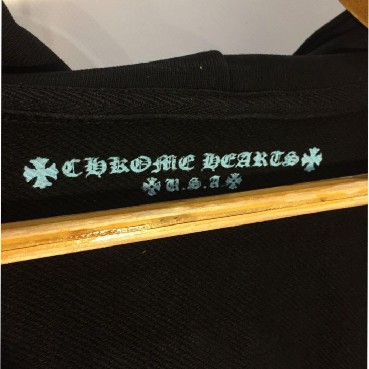 Chrome Hearts худи на молнии