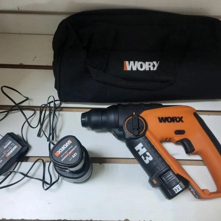 Аккумуляторный перфоратор WORX 12V