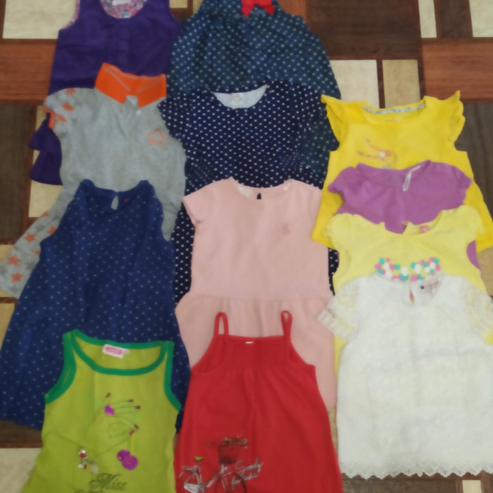 Платья, футболки Mothercare, Zara, LC Waikiki