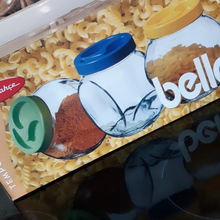 Банки для сыпучих продуктов Bella