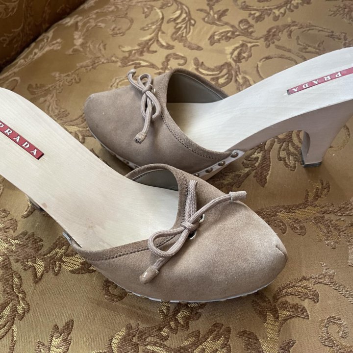 Классные сабо Prada оригинал