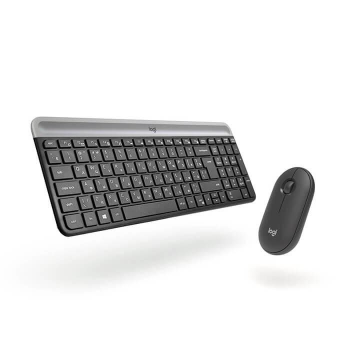 Клавиатура и мышь Logitech