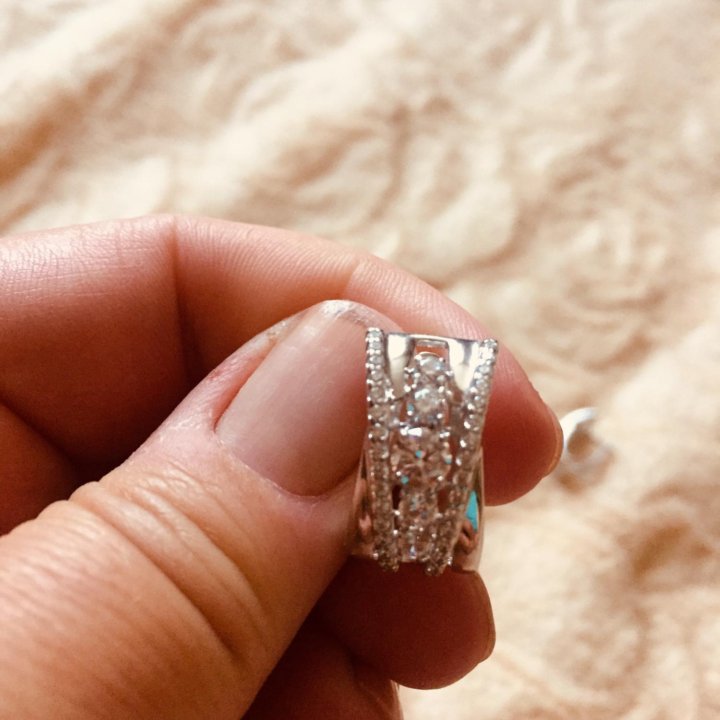 Серьги Серебро 925