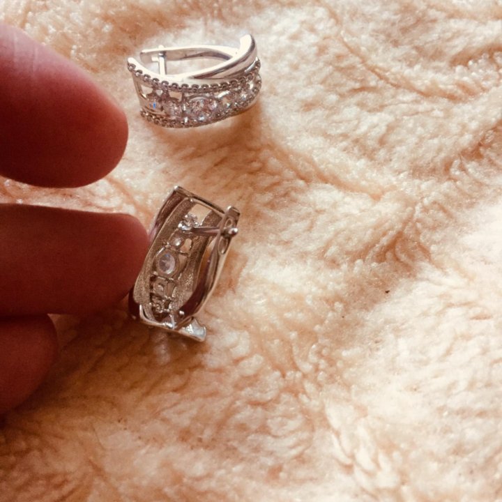 Серьги Серебро 925