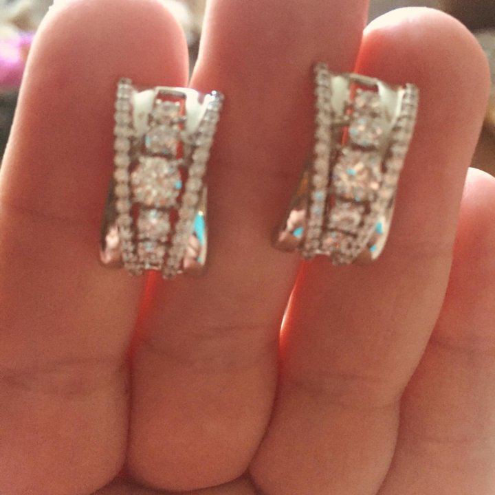 Серьги Серебро 925