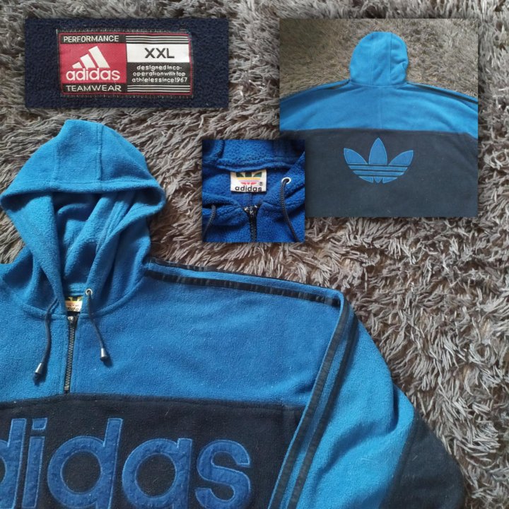 Adidas Vintage Fleece Hoodie