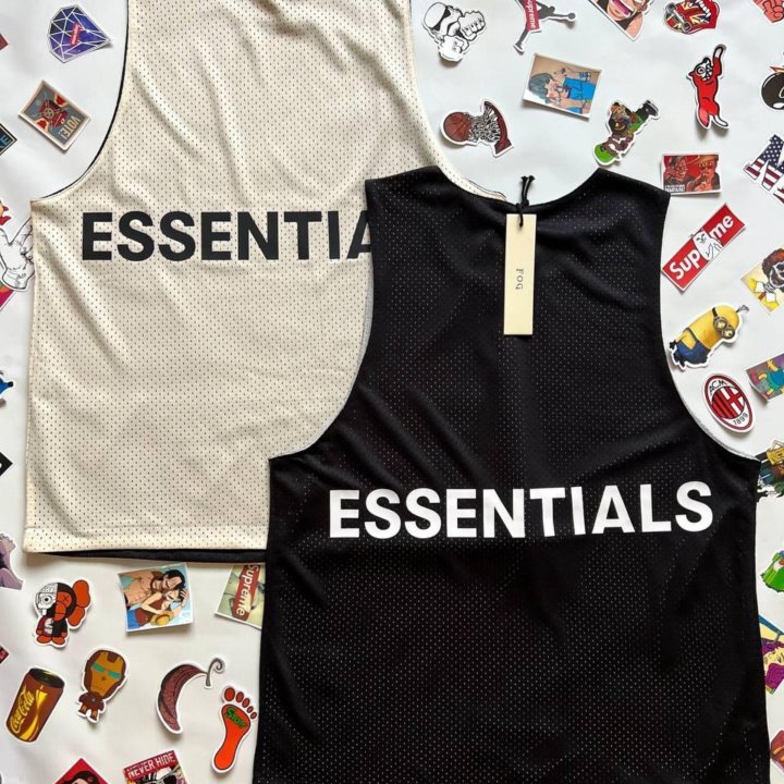 Стильные оверсайзные майки essentials Fog❤️‍