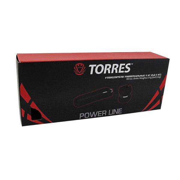 Утяжелители универсальные Torres 5 кг арт.PL110185