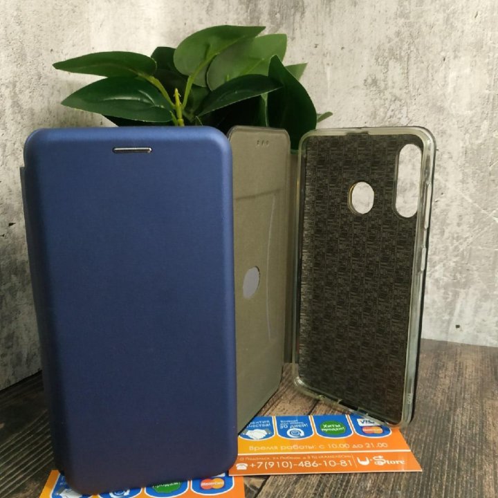 Чехол-книжка на Samsung Galaxy A60.