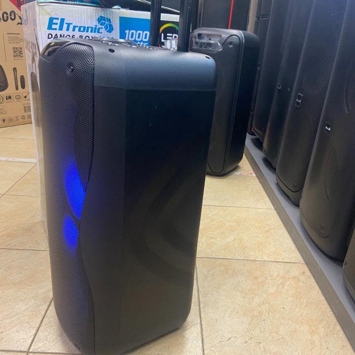 Колонка мощная 1000W с усилителем ElTronic 20-33