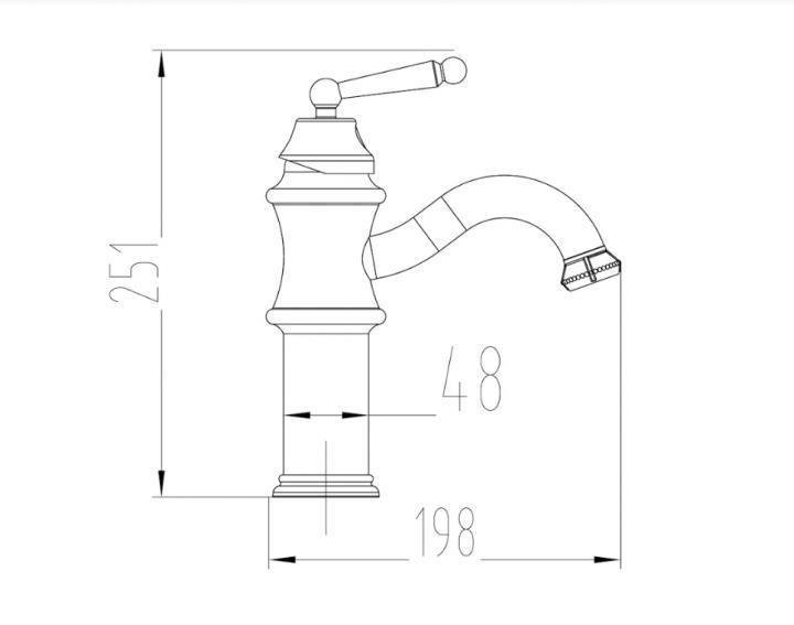 Смеситель milacio MC.508.SL