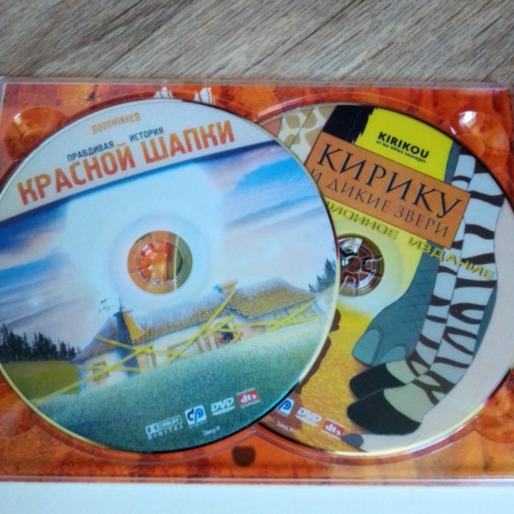 DVD мультфильмы