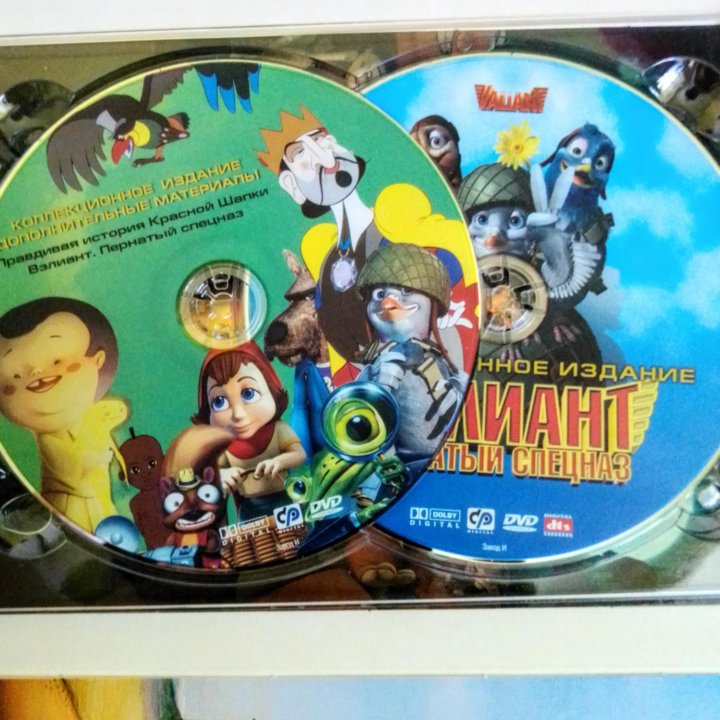 DVD мультфильмы