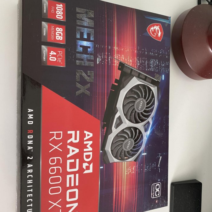 Видеокарта AMD RX6600 XT 8gb