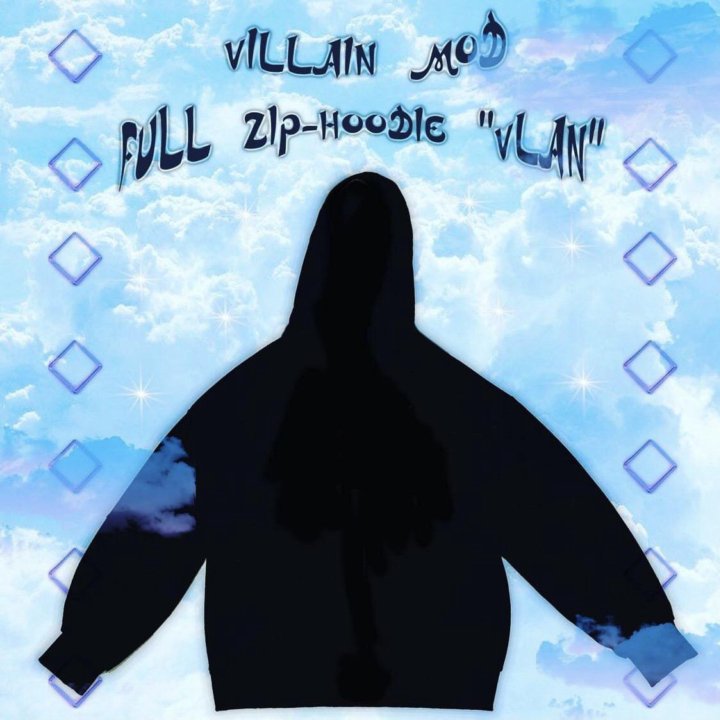 VILLAIN ZIP-HOODIE