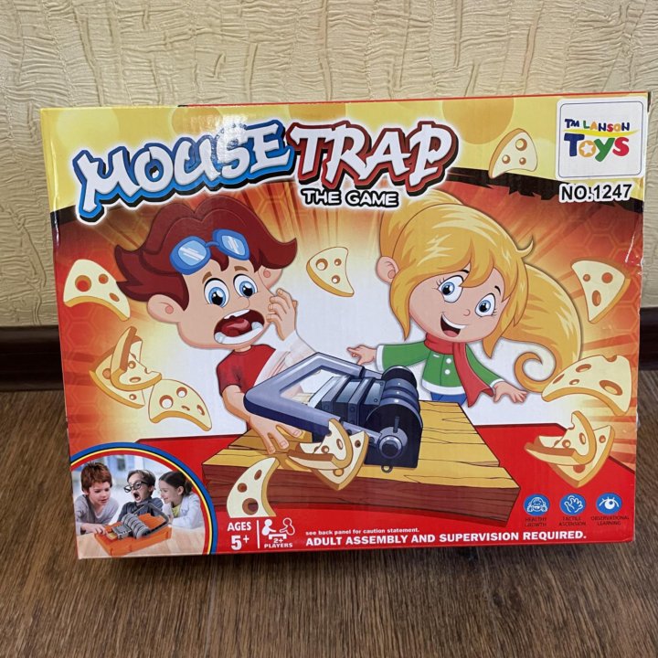 Игра настольная - Mouse Trap (Мышеловка)