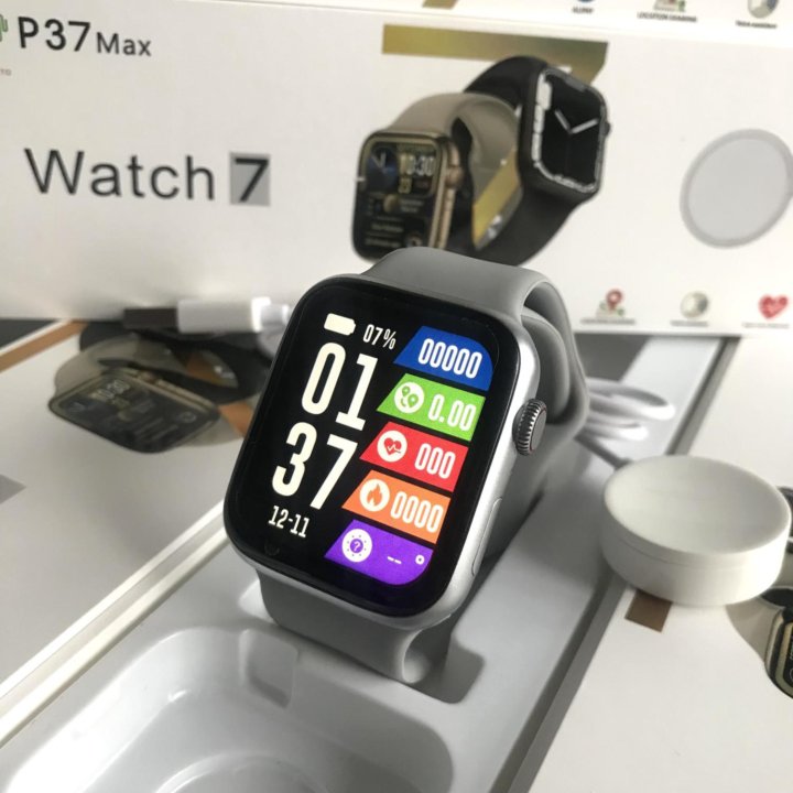 Smart Watch 7 P37 max silver