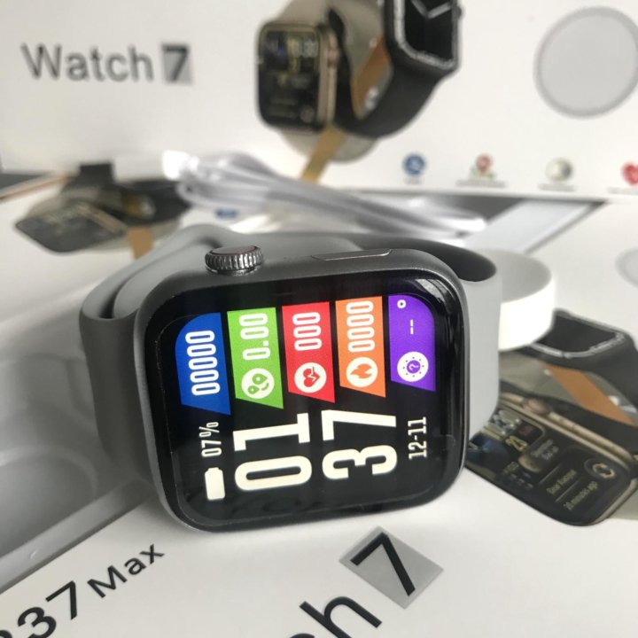 Smart Watch 7 P37 max silver