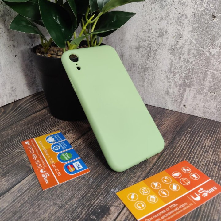 Чехол Silicone Case для iPhone XR