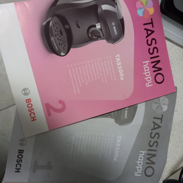 Кофеварка капсульная bosch tassimo happy tas100x