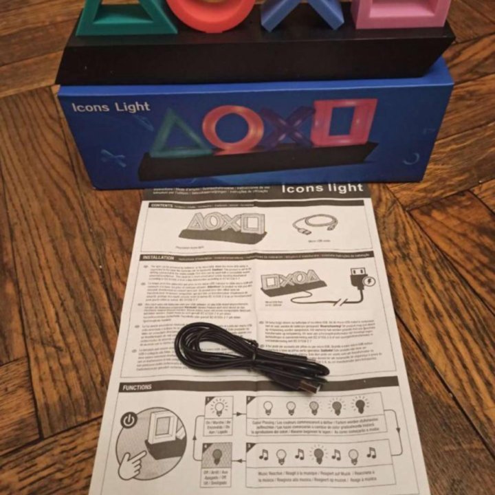 Playstation icon's light