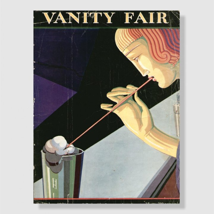 Обложка оригинал VANITY FAIR декабрь 1926 г 96 лет