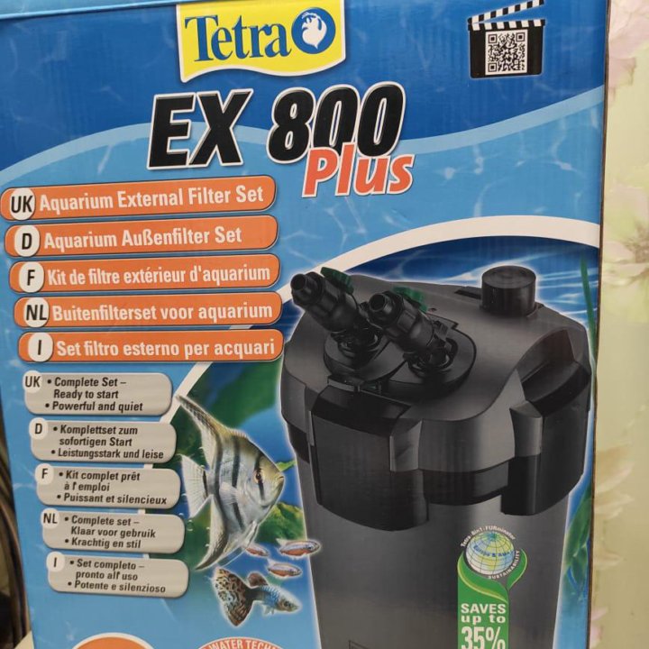 Внешний фильтр для аквариума tetra ex 800 plus