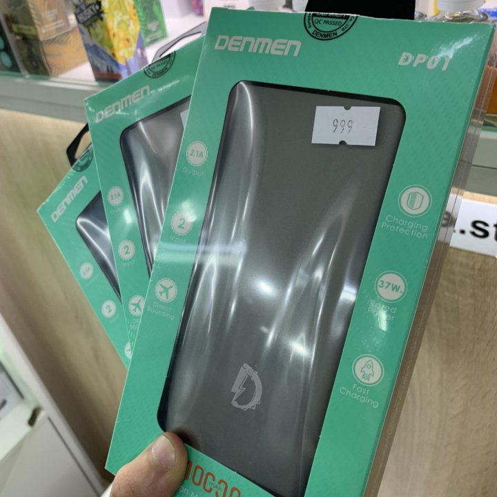 Power Bank 10000mAh DP01 (новый, гарантия)