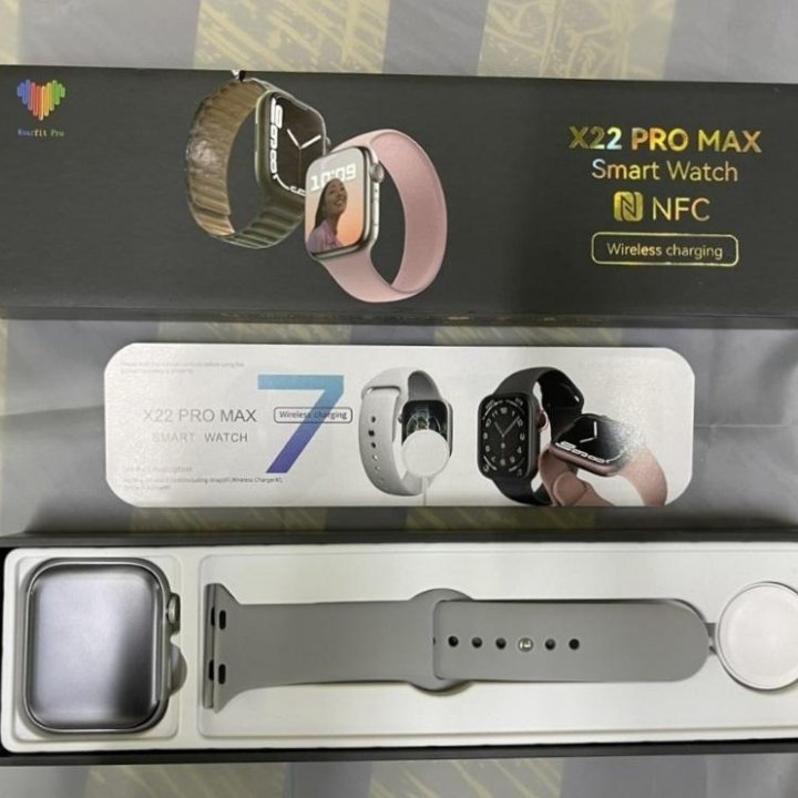 Смарт часы X22 PRO MAX (NFC и HD дисплей)