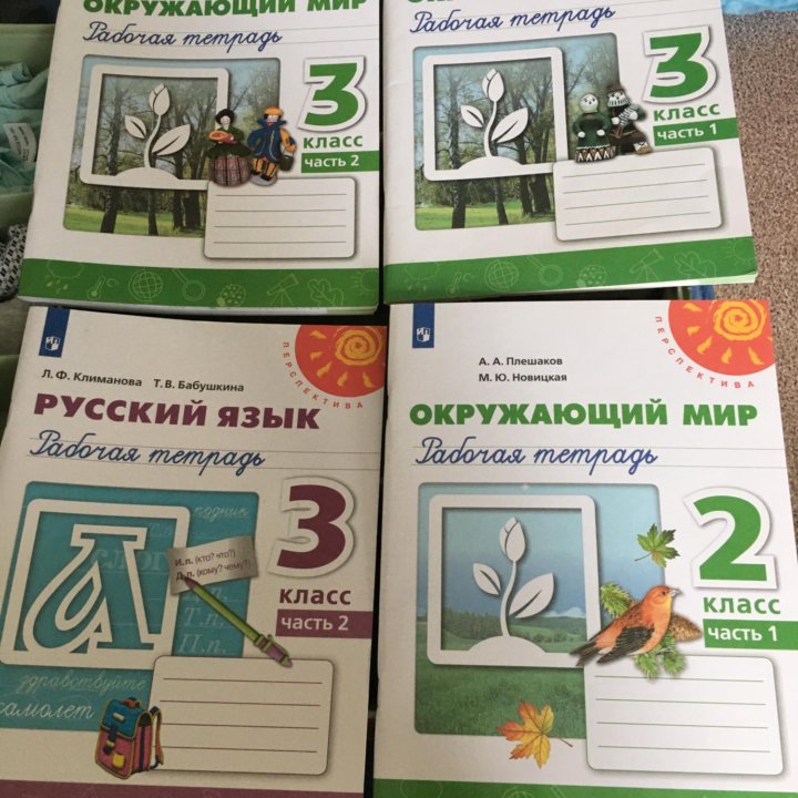 Рабочие тетради 2-3классы