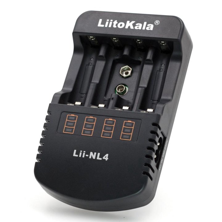 Зарядное устройство LiitoKala Lii-NL4 AA AAA 9V