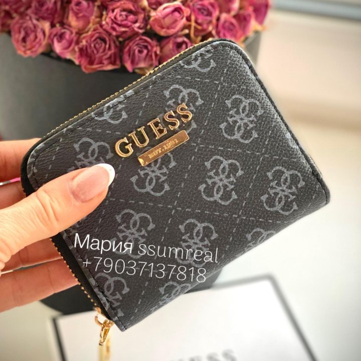 Компактный женский кошелек Guess