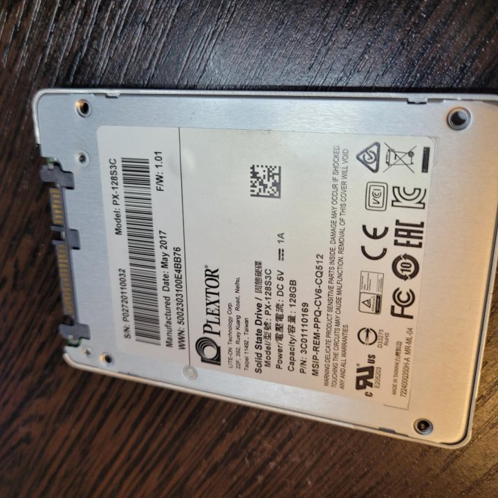 SSD Plextor 128гб