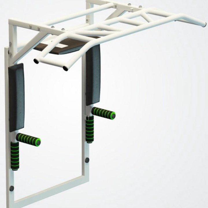 Турник-брусья-пресс на раме разборный с доп.