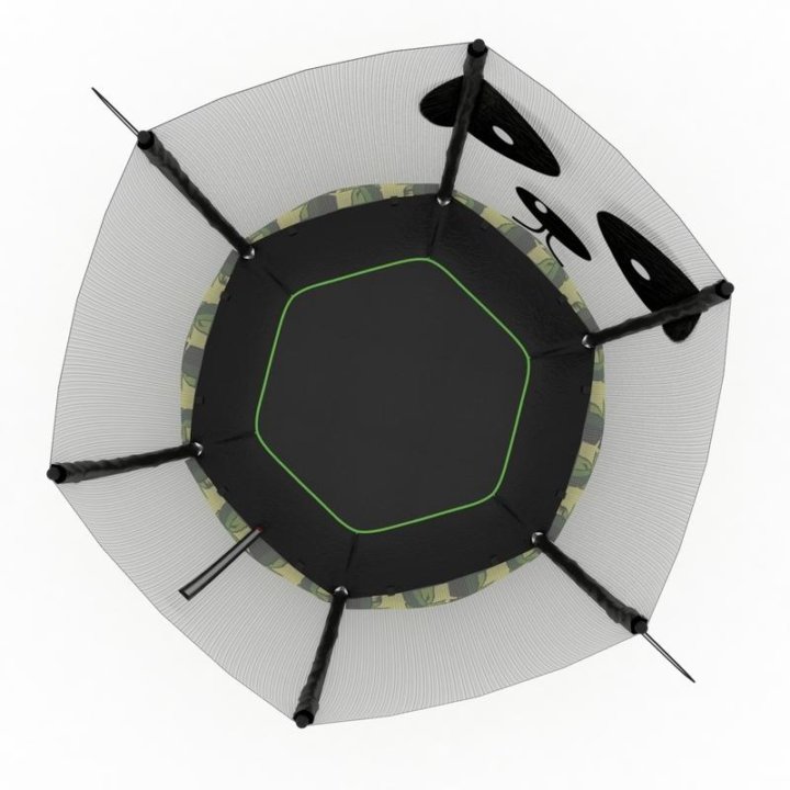 Батут Unix Line 4.6 ft Panda (140 cm) TR46PAN