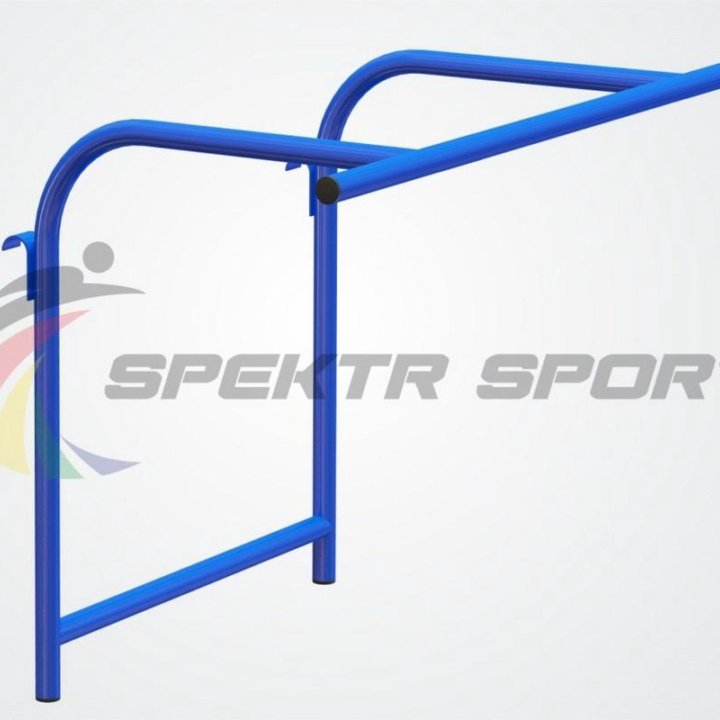 Турник навесной Spektr Sport Школьник 4, синий