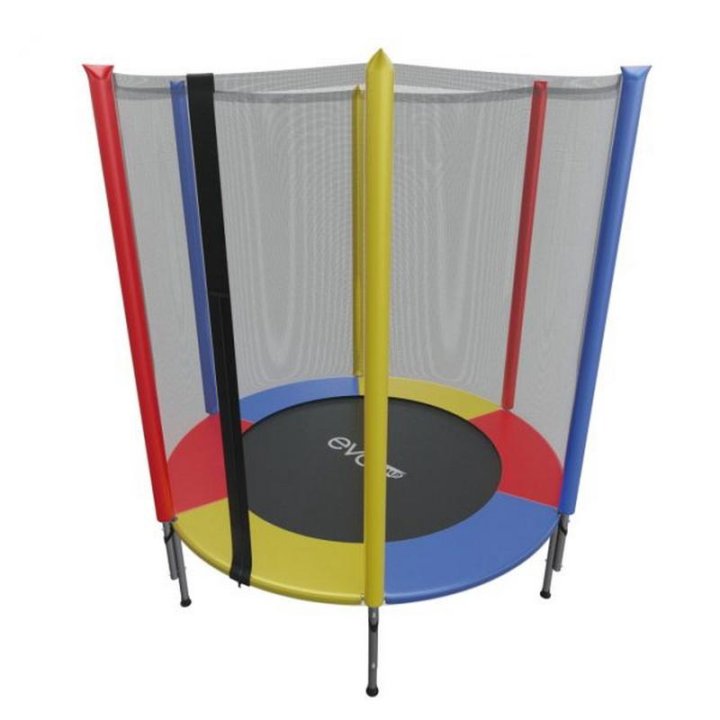 Батут с внешней сеткой Evo Jump 4,5ft Color (140 с