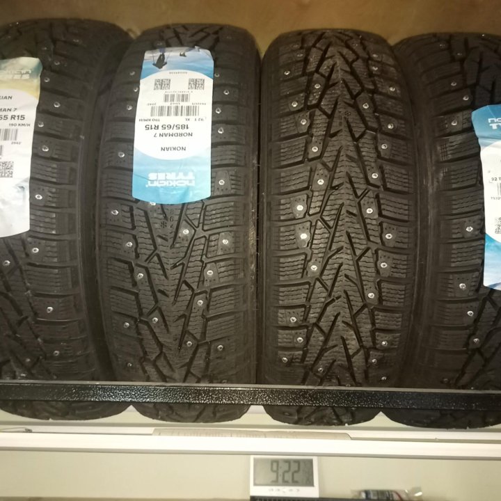 Зимние NOKIAN NORDMAN 7 185/65 R15 92T XL