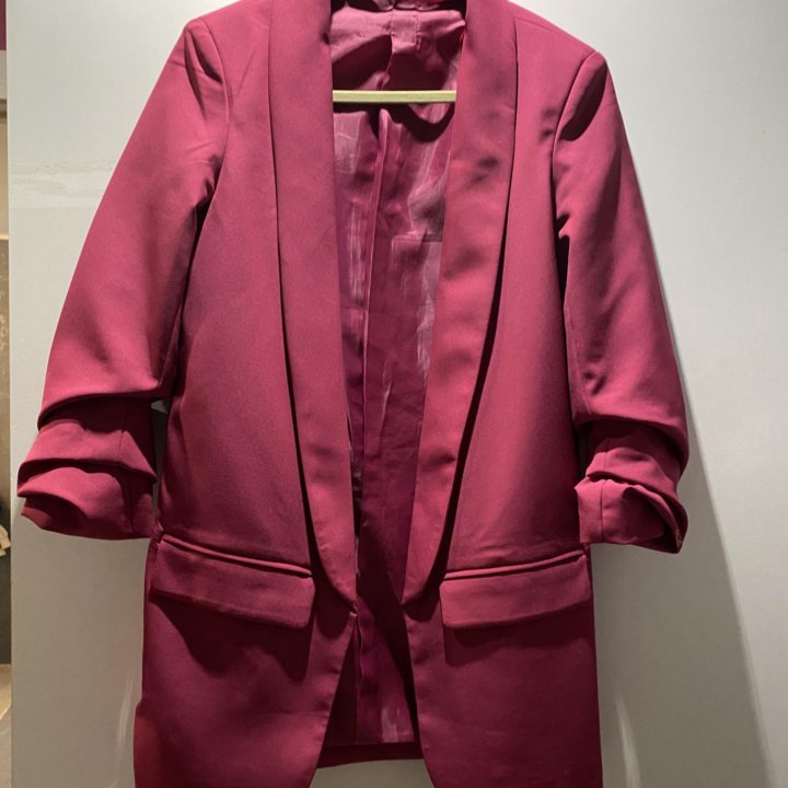 Пиджак яркий приталенный женский 40 размер xs