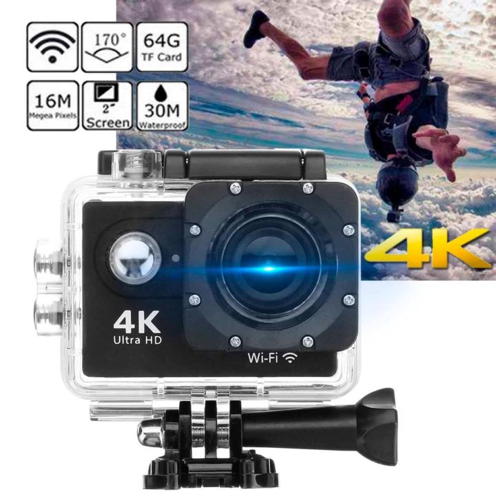 Экшн-камера action camera 4K Sports Ultra HD DV 19