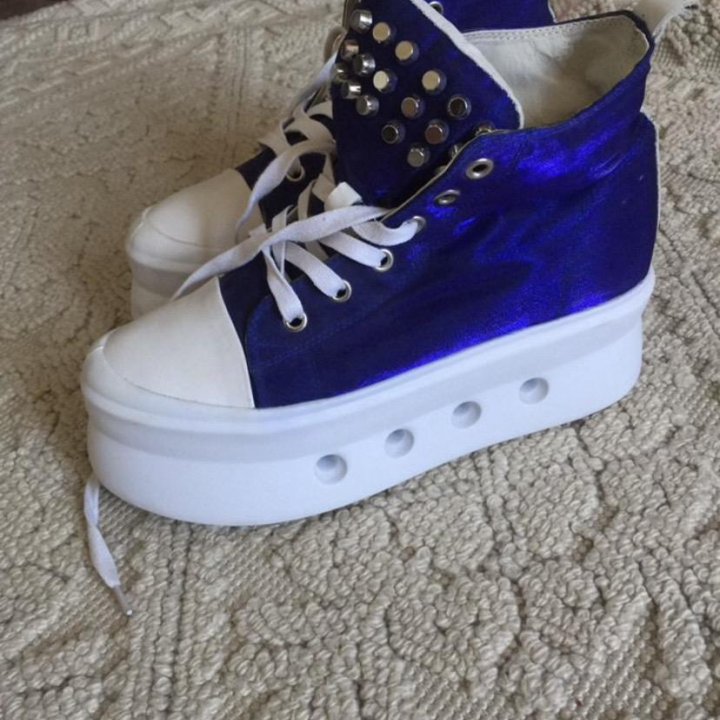 Кеды на платформе