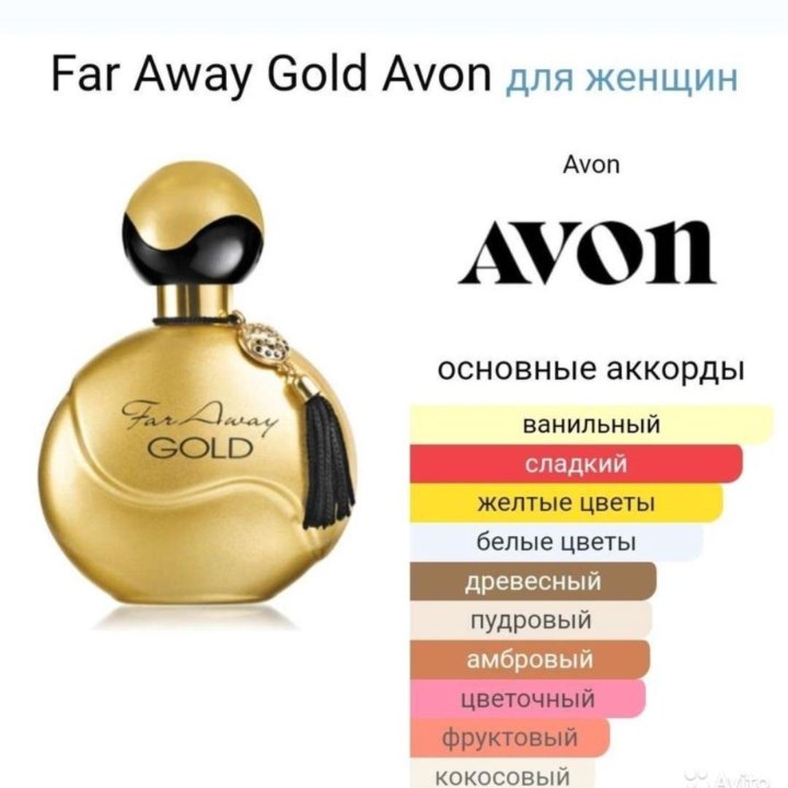 Far Away Gold Avon снятость