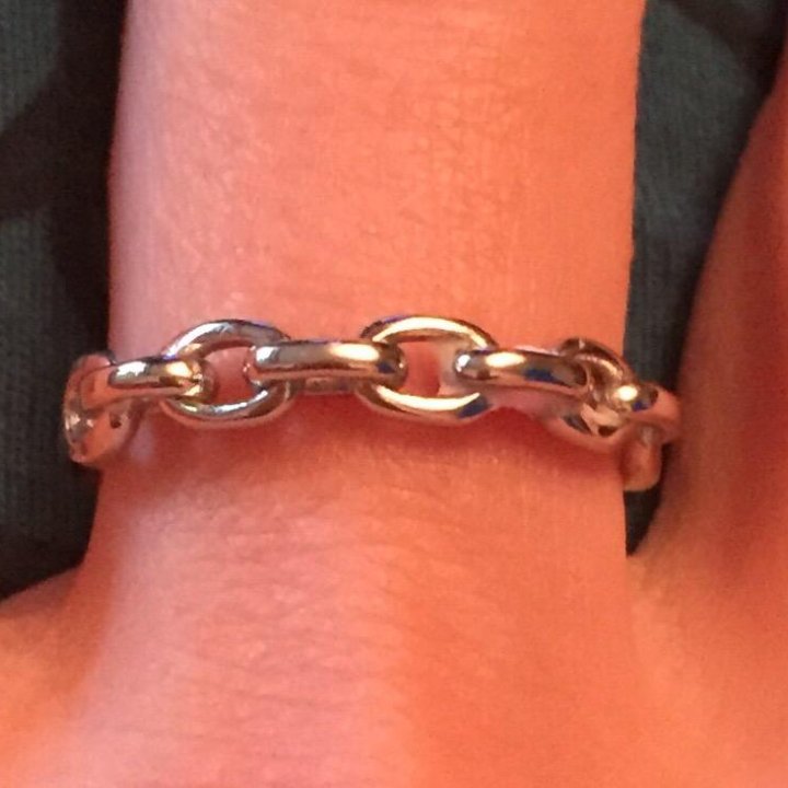 Кольцо серебро